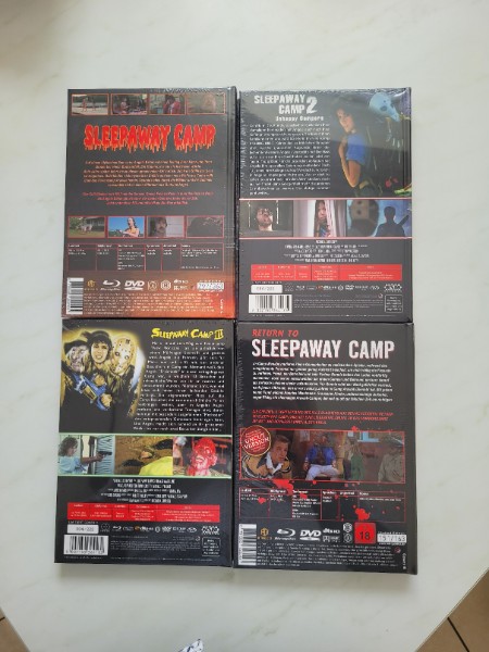 Sleepaway Camp 1-3 u. Return to ....., Mediabook