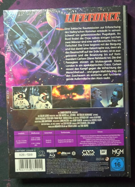 Lifeforce Mediabook Cover C OVP