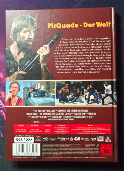 McQuade , der Wolf Mediabook Cover C