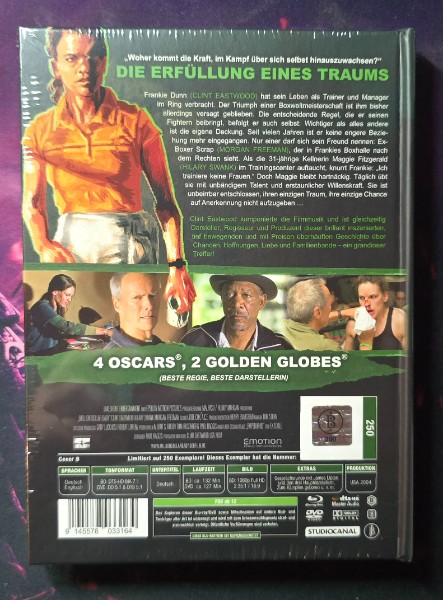 Million Dollar Baby Mediabook Cover B OVP