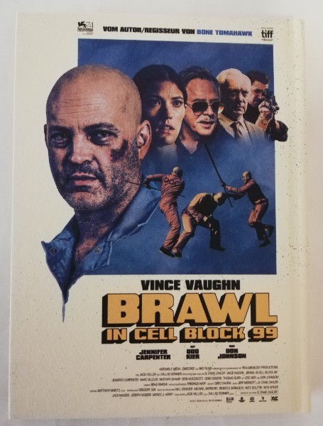 BRAWL  IN CELL  BLOCK  99   (  UNCUT  )  MEDIABOOK