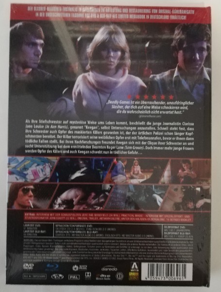 DEADLY  GAMES   (  UNCUT  )  MEDIABOOK