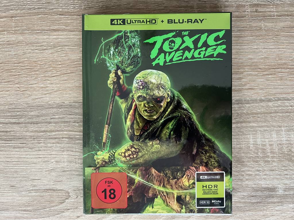 The Toxic Avenger-Mediabook-Blu-ray