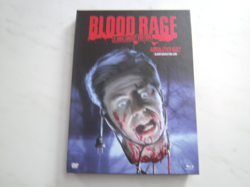 Mediabook Blood Rage, 3 Disc uncut Edition