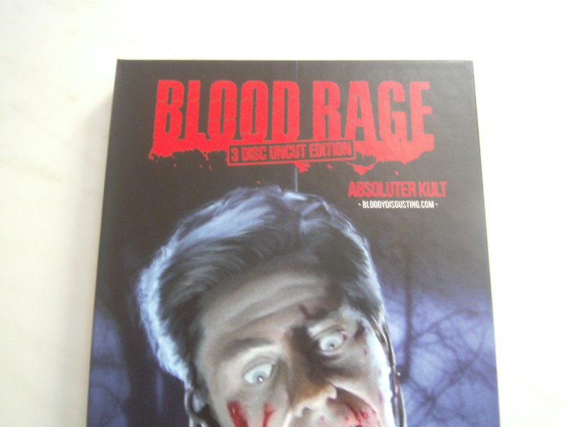 Mediabook Blood Rage, 3 Disc uncut Edition