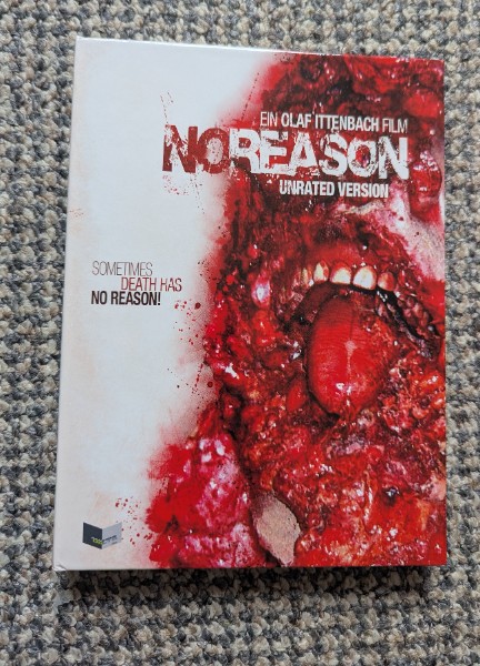 No Reason Blu-ray + DVD Mediabook Olaf Ittenbach