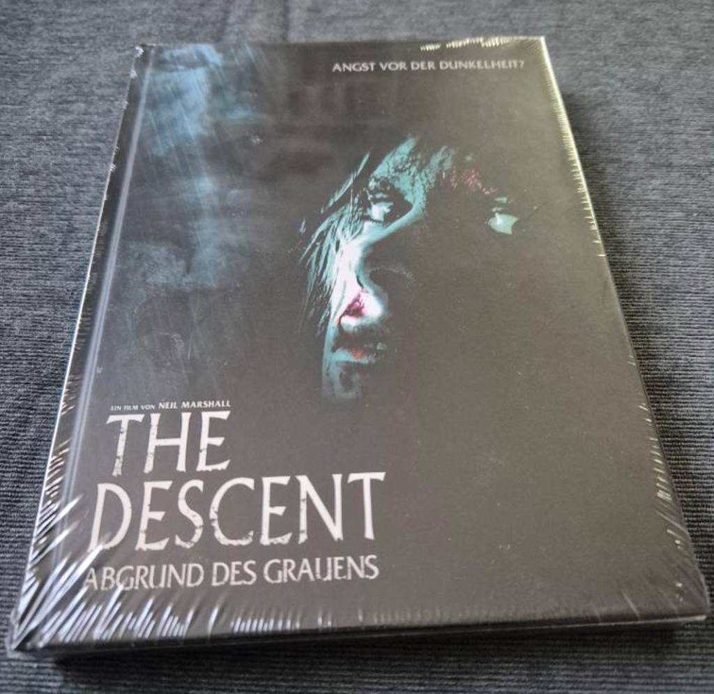 THE DESCENT BLURAY MEDIABOOK NEU OVP FILM FSK18