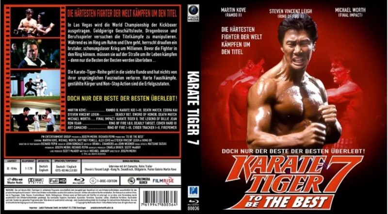 Karate Tiger 7 - To Be the Best ( Blu-ray)