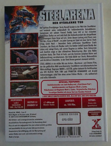 Steel Arena-Der st�hlerne Tod (Mediabook)