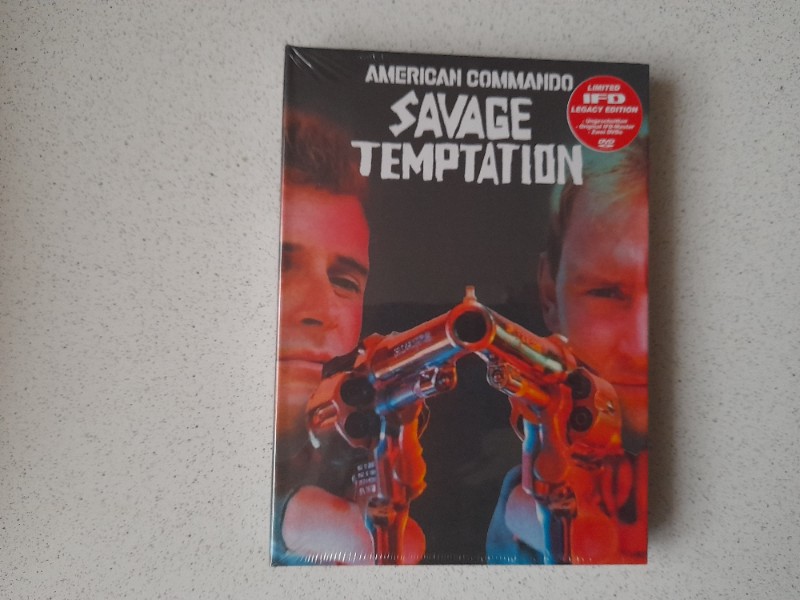 MEDIABOOK : SAVAGE TEMPTATION  - 111 St�ck