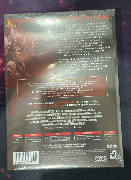 Storm Warning Mediabook Cover A OVP