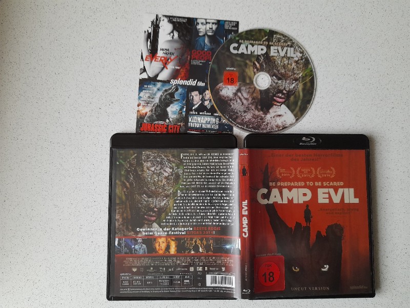 Blu-ray : CAMP EVIL - UNCUT - EVELIEN BOSNANS
