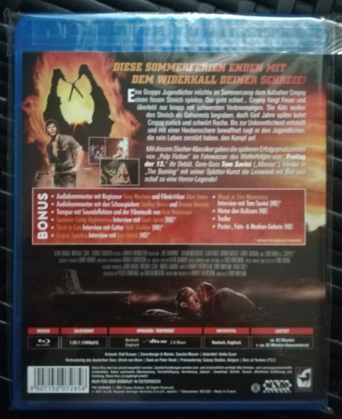 THE  BURNING - BRENNENDE  RACHE   ( UNCUT )