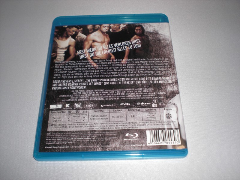 Fight Club Remastered UNCUT Bluray