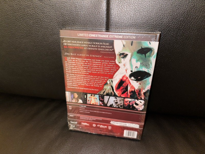 TERRIFIER THE BEGINNING Mediabook NEU + OVP