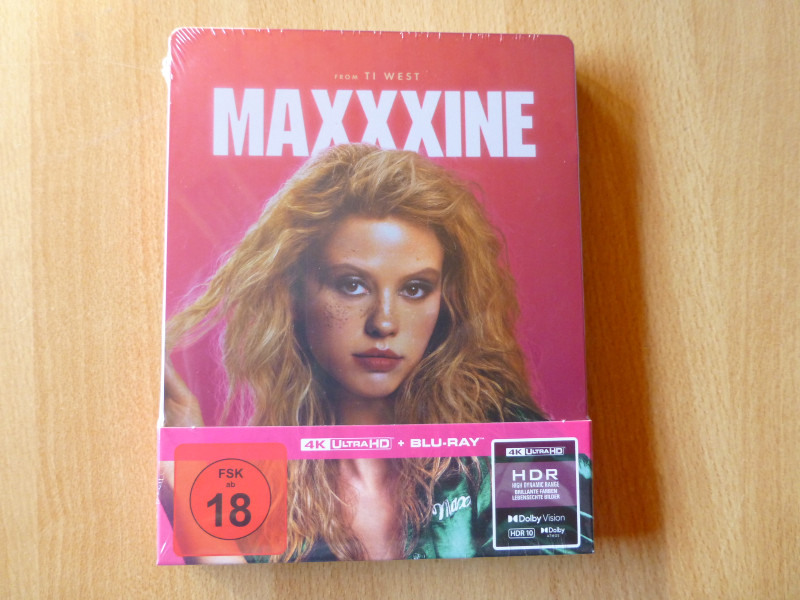 Maxxxine (Limited Steelbook) 4K Ultra HD + Blu-Ray