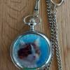 TASCHENUHR MOTIV KATZE K�tzchen Katzen Bild