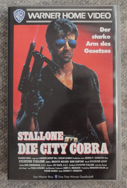 Die City Cobra (Sylvester Stallone) - uncut - VHS Kaufen!