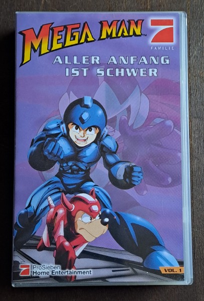 Mega Man  Aller Anfang ist schwer Vol. 1 (RAR, VHS