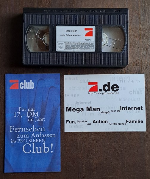 Mega Man  Aller Anfang ist schwer Vol. 1 (RAR, VHS
