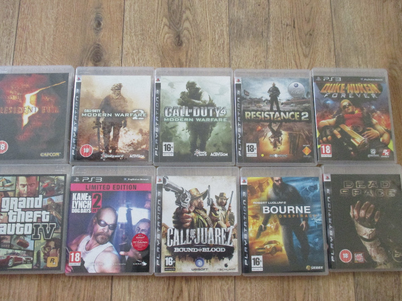 PS3 Spielesammlung 10 PS3 Spiele Spielepaket Kaufen!