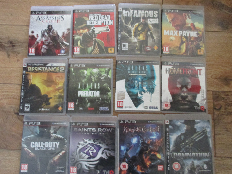 12 PS3 Spiele Spielepaket playstation 3 komplett Kaufen!