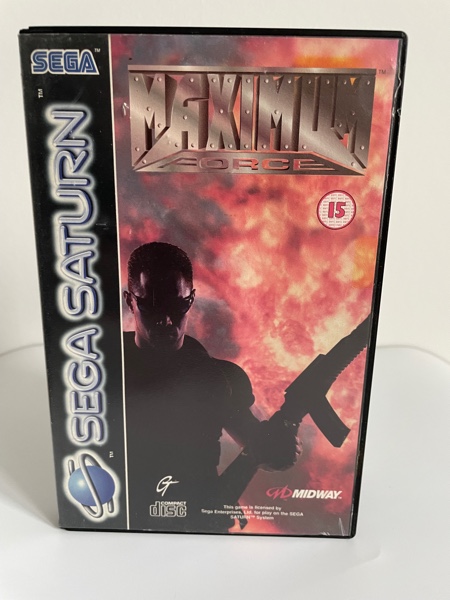 Maximum Force - Sega Saturn - PAL-EUR