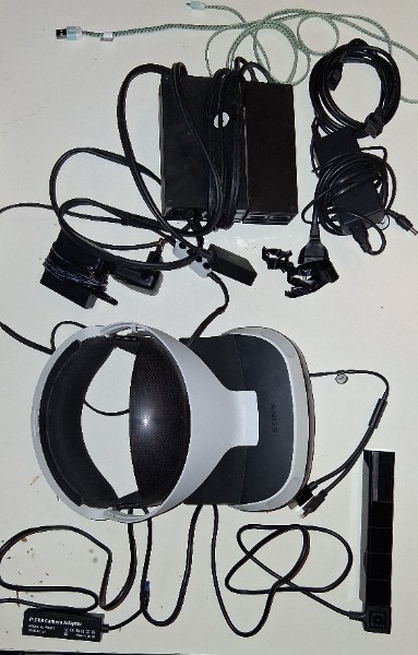 PlayStation 4 VR Brille Headset + Cam + Adapter