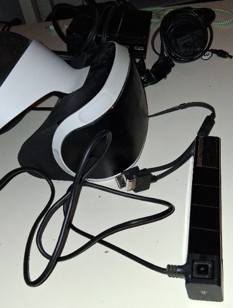 PlayStation 4 VR Brille Headset + Cam + Adapter