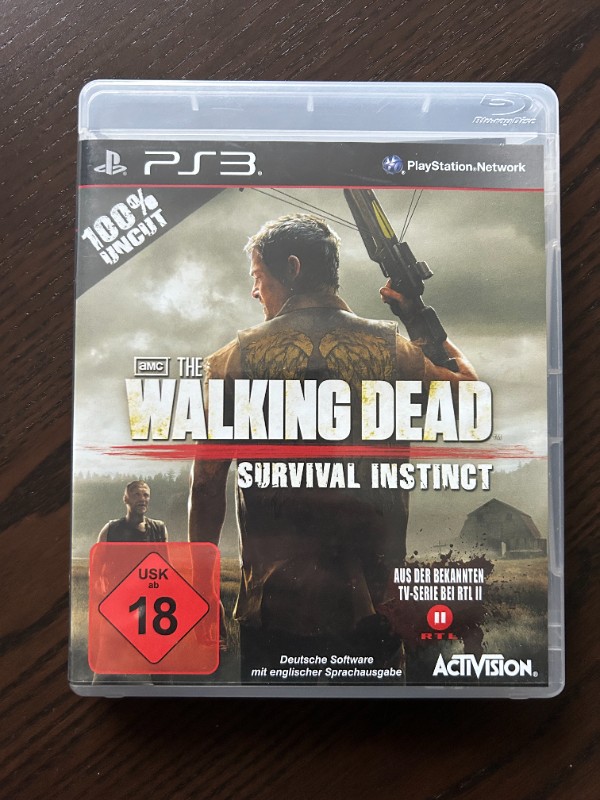Walking Dead Survival Instinct Sony Playstation 3