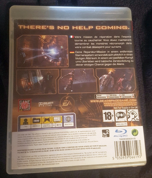 Dead Space (Playstation 3) uncut, Deutsch