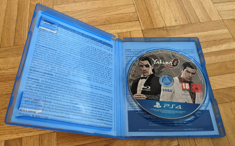 Yakuza Zero 0 - Playstation 4 -PS4-