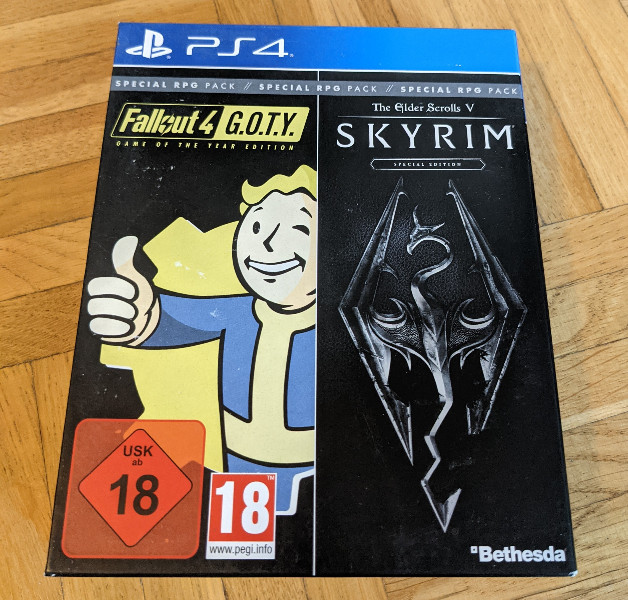 Fallout 4 - Skyrim GOTY Doppelpack - -PS4-
