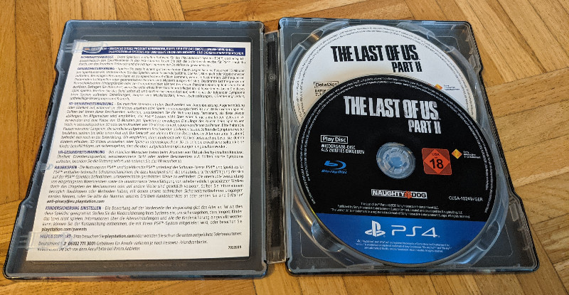 The Last of Us 2 - Steelbook Edition- -PS4-