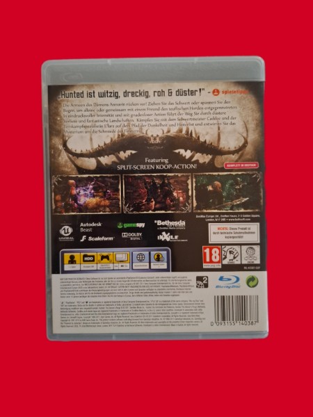 HUNTED DIE SCHMIEDE DER FINSTERNIS PLAYSTATION-3
