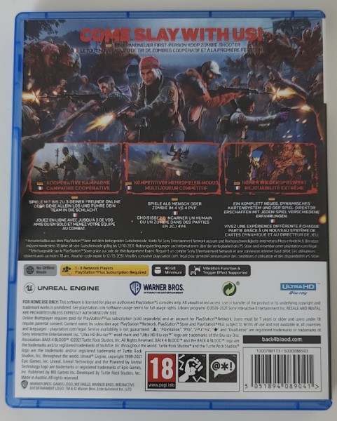 Back 4 Blood - PS5