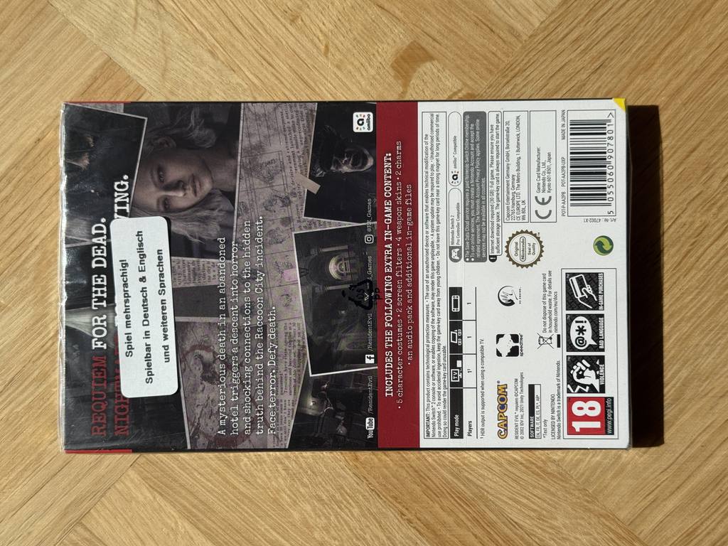 Resident Evil Requiem Deluxe Edition Steelbook NEU