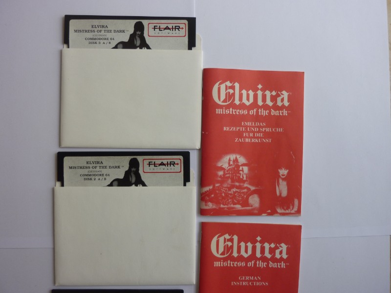 Elvira - Mistress of the Dark f�r C64