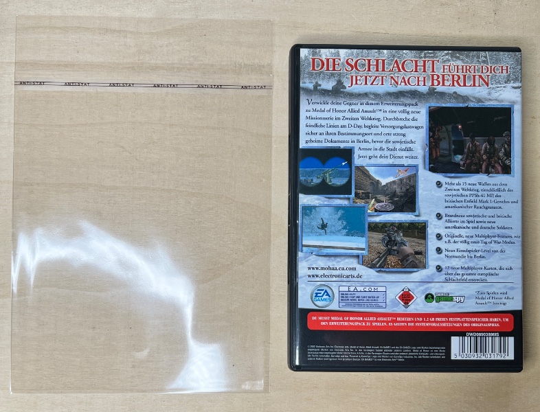 Medal Of Honor - Spearhead - PC CD ROM