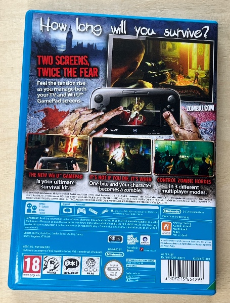 Zombi U - Nintendo Wii U - Komplett