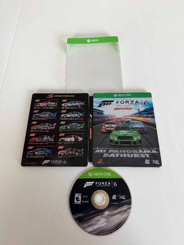 Xbox one Forza Motorsport 6 Steelbook AU Selten