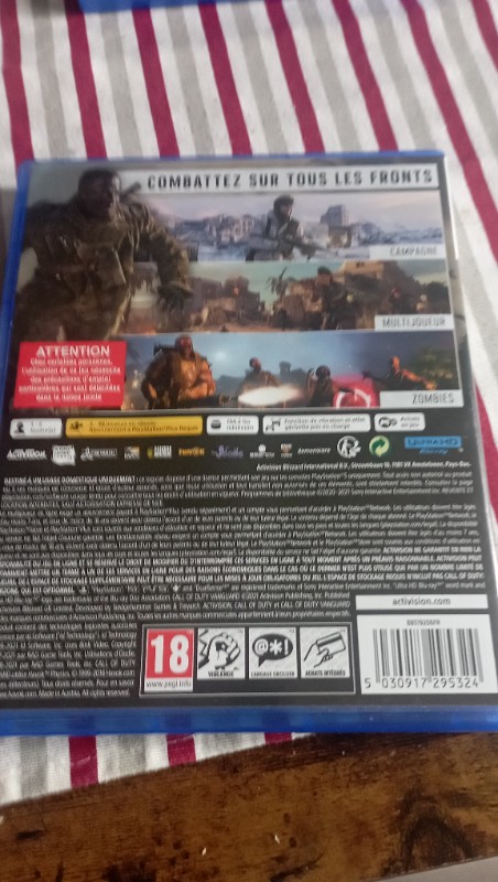Call of Duty Vangard 18er 100% Uncut