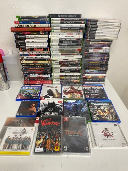 Sammlung 85x Spiele 22x Filme PS3 Xbox PS4 Switch