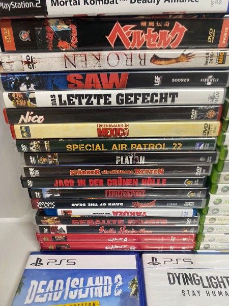 Sammlung 85x Spiele 22x Filme PS3 Xbox PS4 Switch