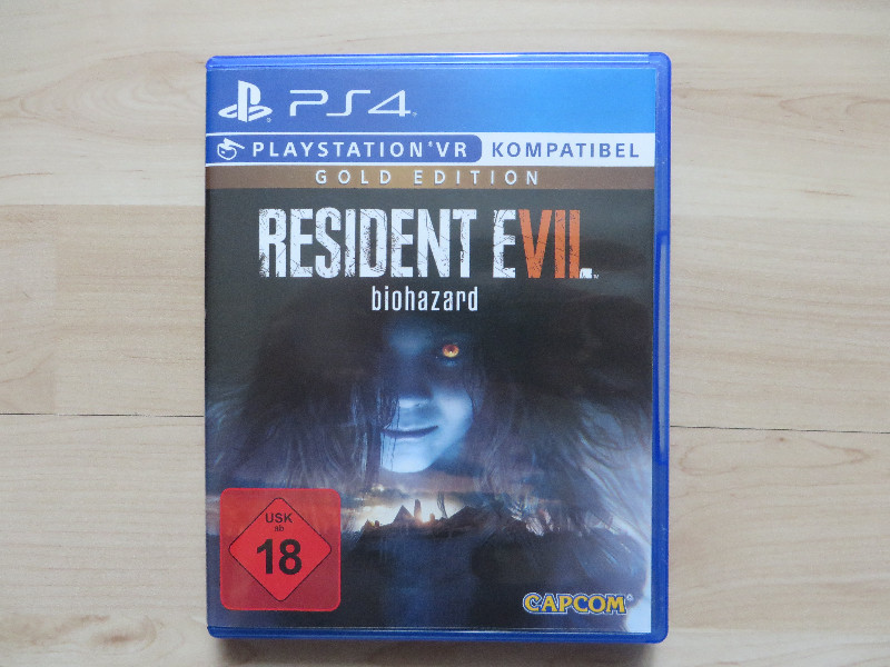Resident Evil 7 Biohazard Gold Edition.