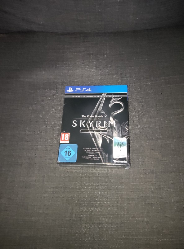 Skyrim Special Steelbook Edition Ps4 neu