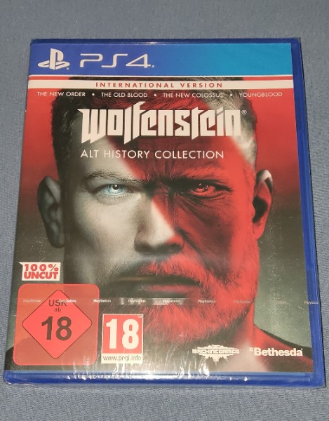 Wolfenstein Alt History Collection Ps4 neu Uncut