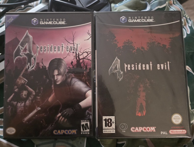 RESIDENT EVIL 4 PEGI&MATURE Versionen