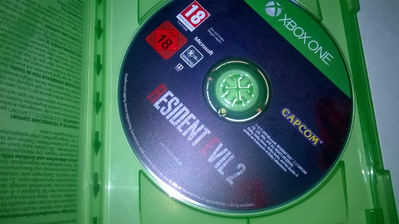 Resident Evil 2 Remake XBox One