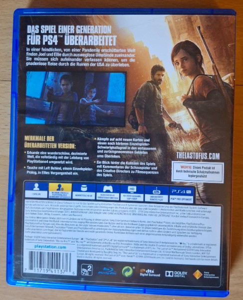 The Last Of - PS4 - Remastered